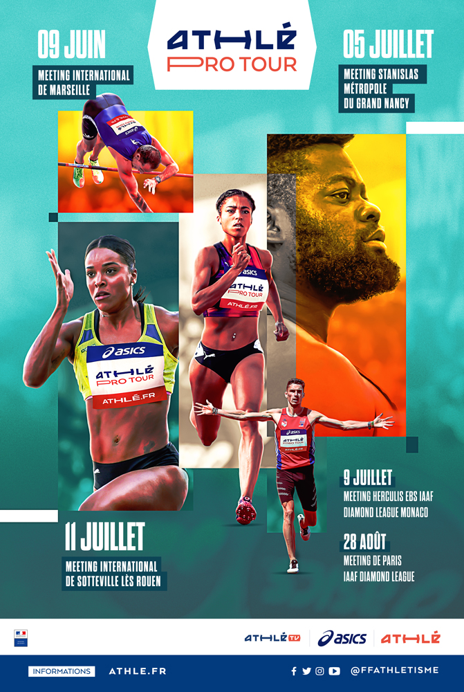 Affiche Pro Athle Tour 2021